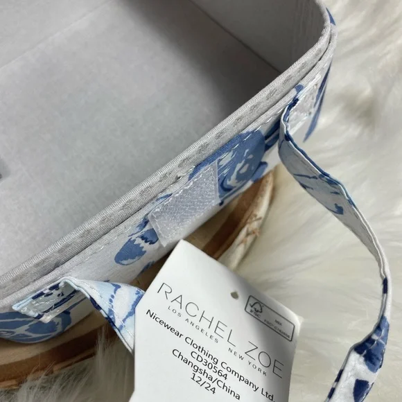 Rachel Zoe Travel Jewelry Cosmetic Coastal Theme Case - Picture 7 of 8